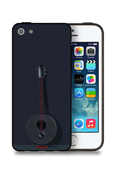 Tolwak غطاء حماية جيتار لجهاز Apple iPhone 5/5s/SE