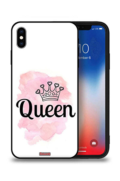 Tolwak غطاء حماية لجهاز Apple iPhone XS Max بتصميم Queen Art