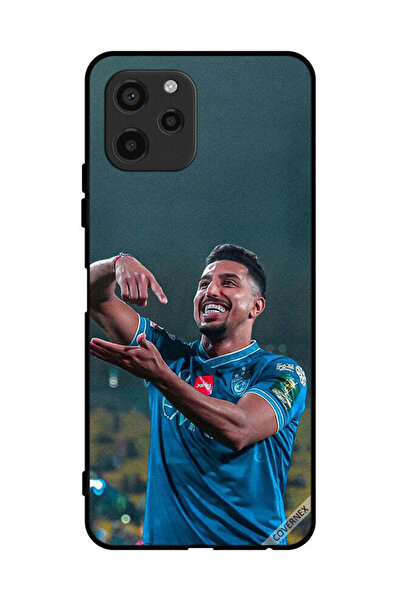 Covernex غطاء حماية لهاتف هواوي نوفا واي 61 - سالم الدوسري يحمل كرة قدم