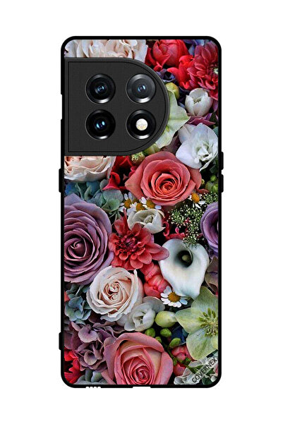 Covernex غطاء حماية لهاتف OnePlus 11 بنقشة الورود والأوراق