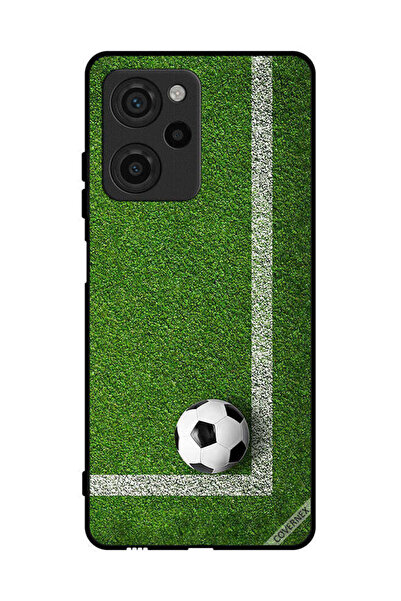 Covernex غطاء حماية لهاتف Xiaomi Poco X5 Pro - كرة قدم في الزاوية