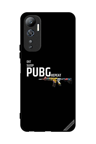 Covernex غطاء حماية لهاتف Infinix Hot 20 Eat Sleep Pubg Repeat