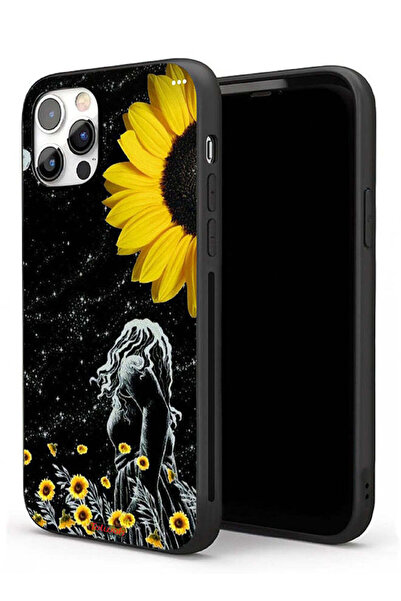 Tolwak غطاء حماية لجهاز Apple iPhone 11 Pro Max برسومات فتاة تنظر إلى القمر