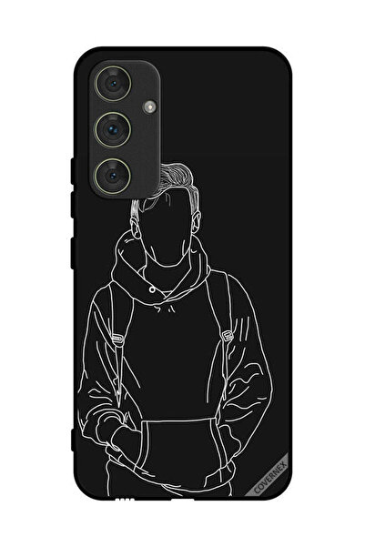 Covernex غطاء حماية لهاتف سامسونج جالاكسي A34 رسم جاكيت بوي