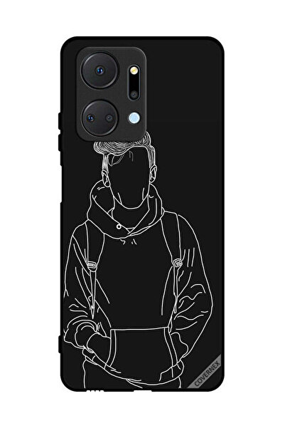 Covernex غطاء حماية لهاتف Honor X7a رسم جاكيت بوي
