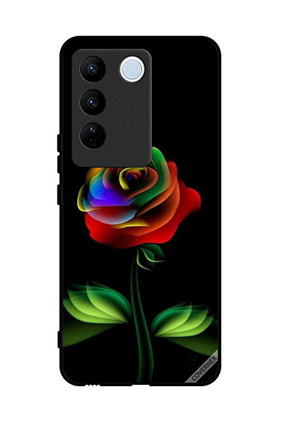 Covernex غطاء حماية لهاتف فيفو V27 برو - لون قوس قزح وردي