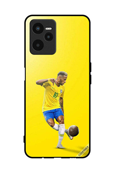 Covernex غطاء حماية لهاتف Realme C35 نيمار مع كرة قدم