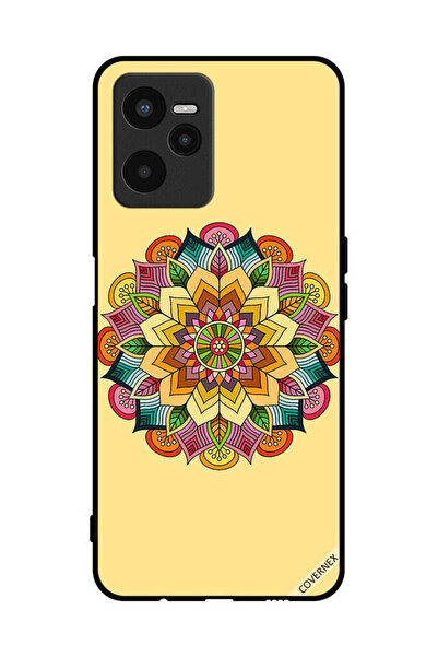 Covernex غطاء حماية لهاتف Realme C35 بنمط ماندالا دائري
