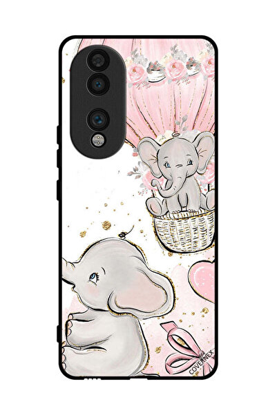 Covernex غطاء حماية لهاتف Honor 70 برسومات فيلة صغيرة