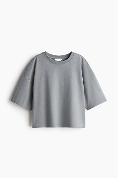 H&M Kısa ve Geniş Tişört