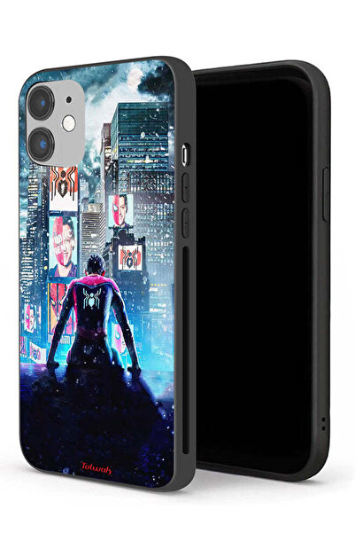 Tolwak غطاء حماية لجهاز Apple iPhone 12 mini بتصميم Spider Icon