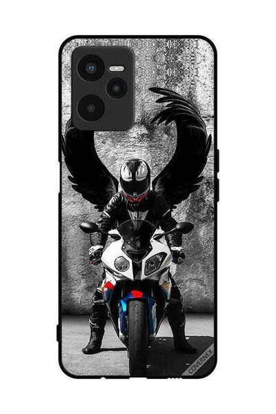 Covernex غطاء حماية لهاتف Realme C35 Winger Bike Lover