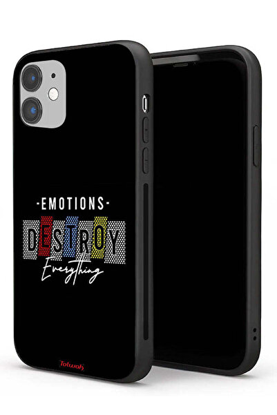 Tolwak جراب حماية لجهاز Apple iPhone 11 - العواطف تدمر كل شيء