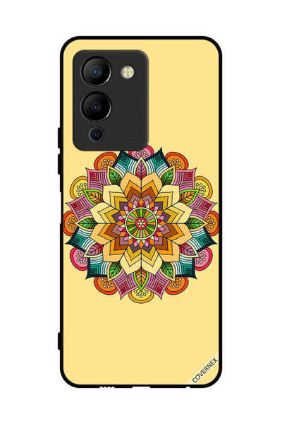 Covernex غطاء حماية لهاتف Infinix Note 12 Pro 5G بنمط ماندالا دائري