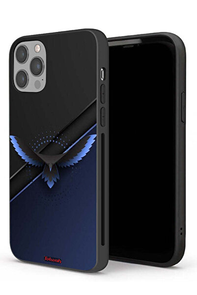 Tolwak جراب حماية لجهاز Apple iPhone 12 Pro Max بتصميم نسر فني تجريدي رقمي
