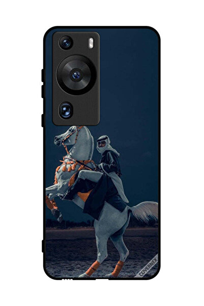 Covernex غطاء حماية لهاتف هواوي بي 60 برو - شاب على حصان