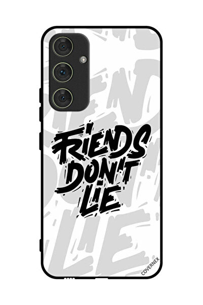 Covernex غطاء حماية لهاتف سامسونج جالاكسي A54 - خط عربي - أصدقاء لا يكذبون