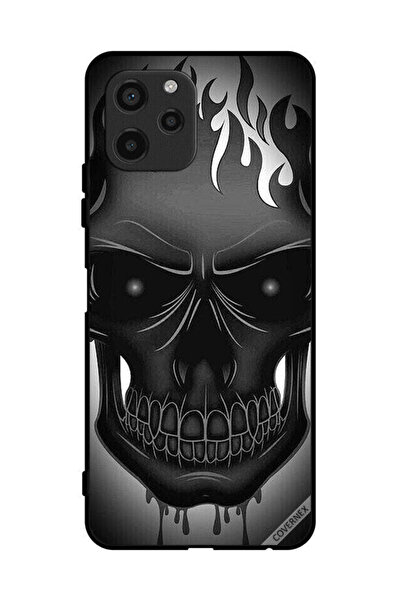 Covernex غطاء حماية لهاتف هواوي إنجوي 50z برسومات جمجمة