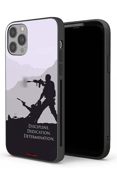 Tolwak جراب حماية لجهاز Apple iPhone 12 Pro - انضباط، تفانٍ، تصميم