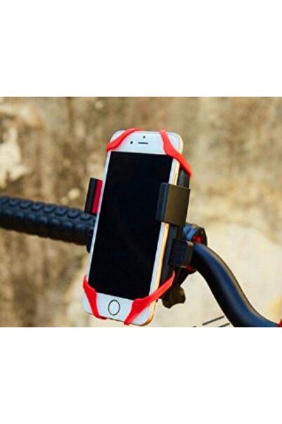 Ethab Ticaret GLBL-TSTİL4136 Lastik Destekli Standlı Bisiklet Telefon Tutucu