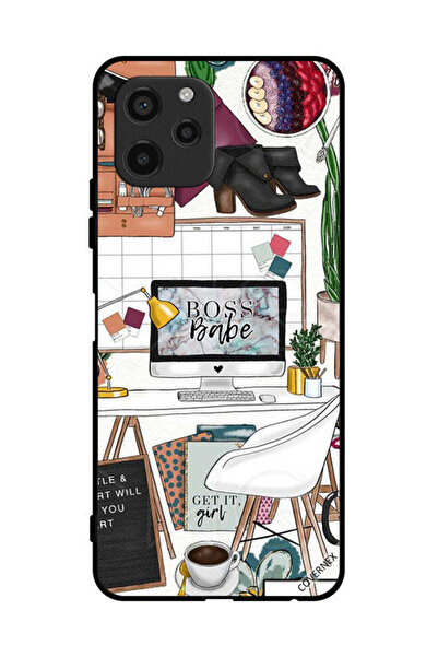 Covernex غطاء حماية لهاتف هواوي إنجوي 50z - مشبك فني من Boss Babe