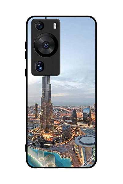 Covernex غطاء حماية لهاتف هواوي بي 60 برو - منظر جميل لوسط مدينة دبي