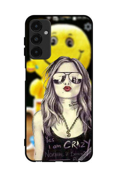 Covernex غطاء حماية لهاتف سامسونج جالكسي A14 5G نعم أنا مجنون، العادي ممل