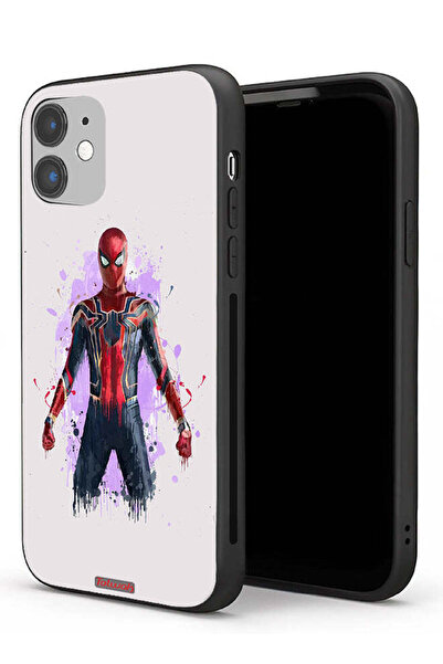 Tolwak جراب حماية لجهاز Apple iPhone 11 بتصميم العنكبوت الحديدي