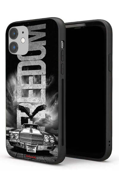 Tolwak Apple iPhone 11 Protective Case Freedom Art