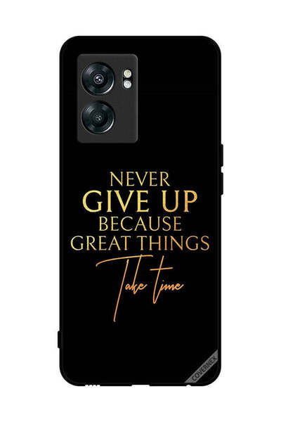 Covernex غطاء حماية لهاتف OnePlus Nord N300 - لا تستسلم أبدًا