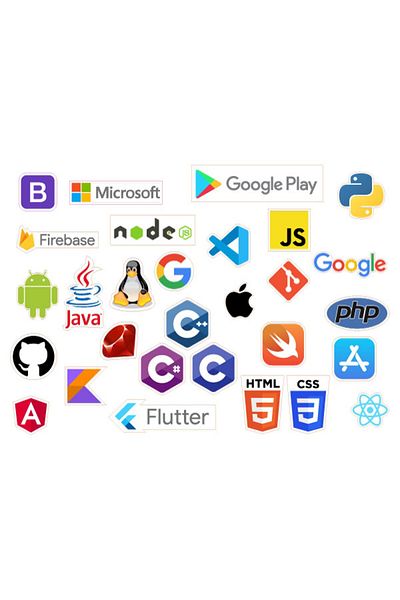 MS Major Selection Software Themed Laptop Notebook Sticker 27pcs