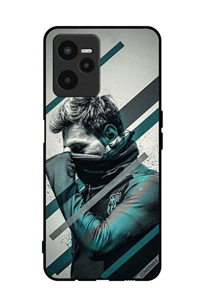 Covernex غطاء حماية لهاتف Realme C35 وجه ميسي المختبئ