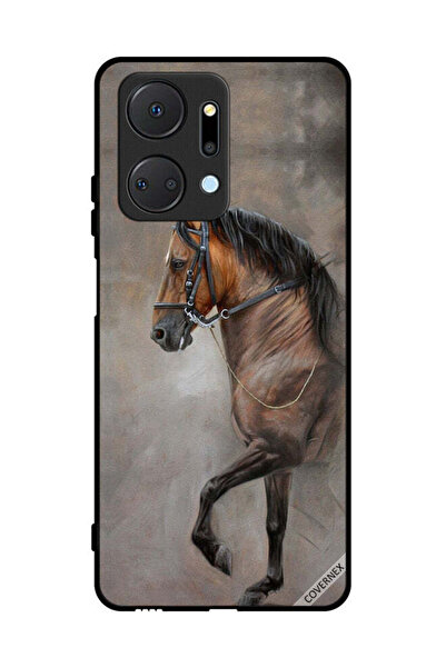 Covernex غطاء حماية لهاتف Honor X7a صورة حصان عتيقة