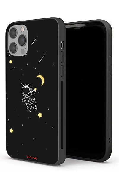 Tolwak جراب حماية لجهاز Apple iPhone 12 Pro Max بمشبك فني لرائد فضاء