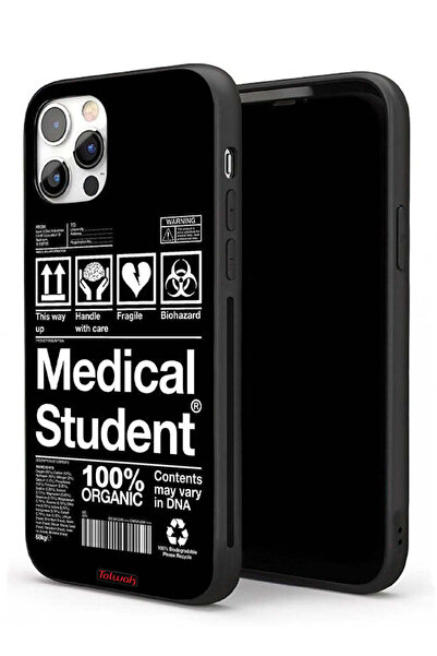 Tolwak جراب حماية لجهاز Apple iPhone 11 Pro - ملصق طالب الطب