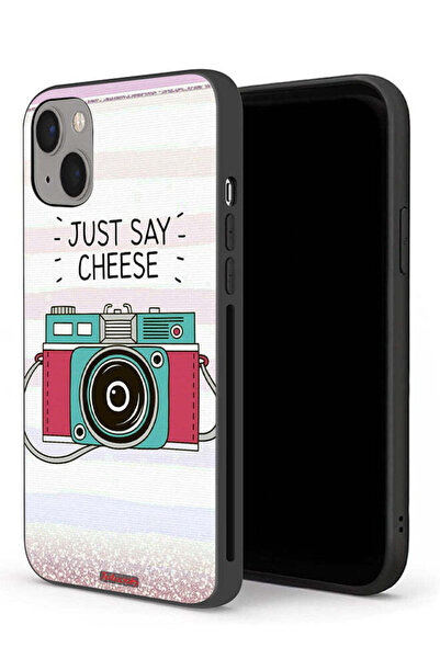 Tolwak جراب حماية لجهاز Apple iPhone 13 mini - Just Say Cheese