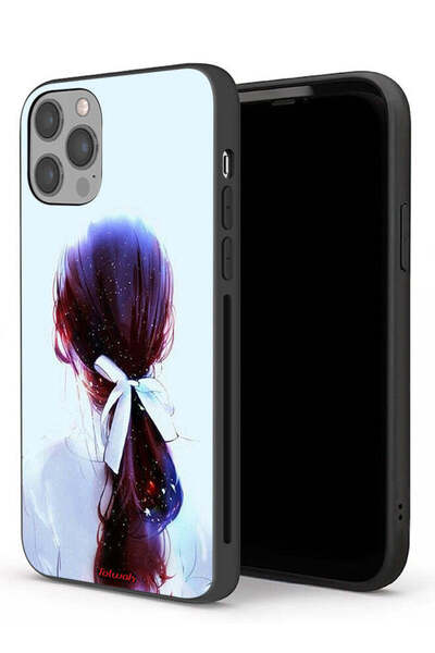 Tolwak جراب حماية لهاتف Apple iPhone 12 Pro Max بتصميم ربطة شعر مع رباط شعر ف...