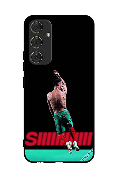 Covernex غطاء حماية لهاتف سامسونج جالاكسي A34 رونالدو في الهواء