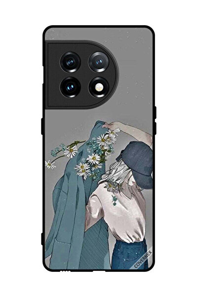 Covernex غطاء حماية لهاتف OnePlus 11 بتصميم فتاة ترتدي معطفًا