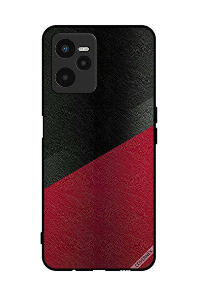 Covernex غطاء حماية لهاتف Realme C35 بنمط جلدي