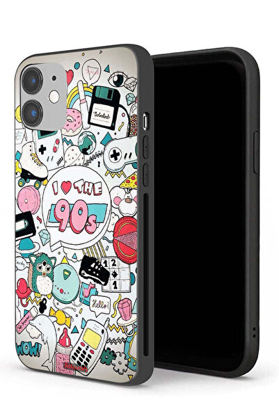 Tolwak جراب حماية لجهاز Apple iPhone 12 - أحب التسعينيات