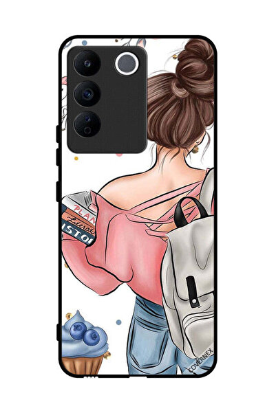 Covernex غطاء حماية لهاتف Vivo V27e مطبوع عليه رسومات يد فتاة