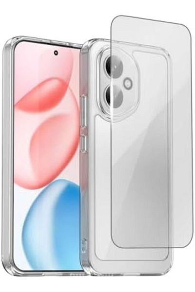 Glassology مجموعة غطاء شفاف وواقي شاشة لهاتف Honor 400