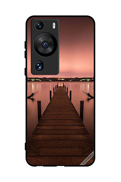 Covernex غطاء حماية لهاتف هواوي بي 60 برو - مسار إلى البحر مساءً