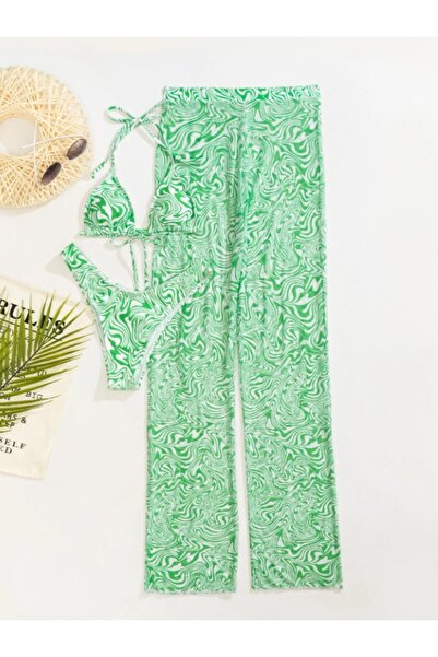 Plaja biz Two-piece swimsuit with Brazilian briefs and Tequila pants