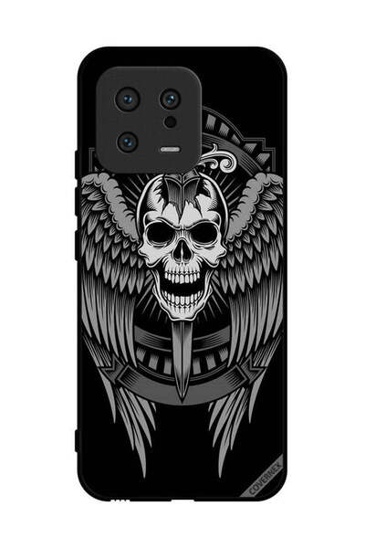 Covernex غطاء حماية لهاتف شاومي 13 جمجمة بأجنحة نسر