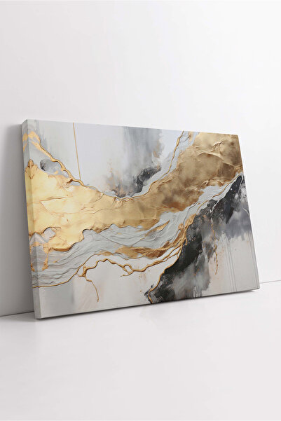 KOSS Dijital Pictură pe pânză cu decor de marmură, pictură pe pânză cu model ...