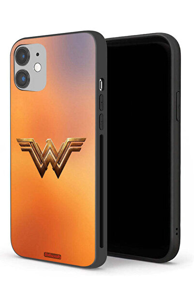 Tolwak جراب حماية لجهاز Apple iPhone 12 mini بشعار Wonder Women