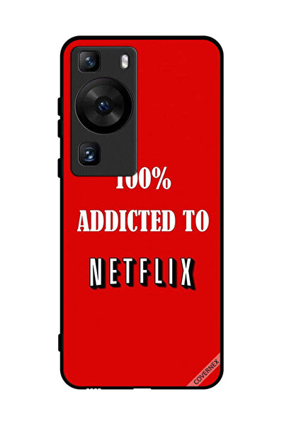 Covernex غطاء حماية لهاتف هواوي بي 60 - مدمن على نتفليكس بنسبة 100%