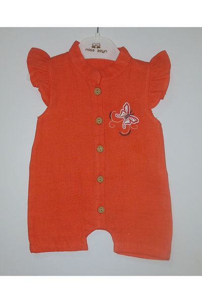 Zeyn Cotton Muslin Jumpsuit Baby Girl